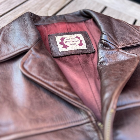Vintage Olde Hide House Womens Leather jacket. - Picture 5 of 10